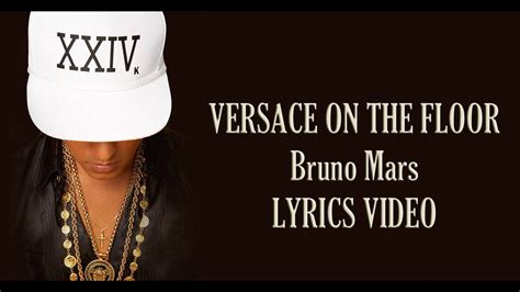 versace and bruno mars|versace bruno mars lyrics.